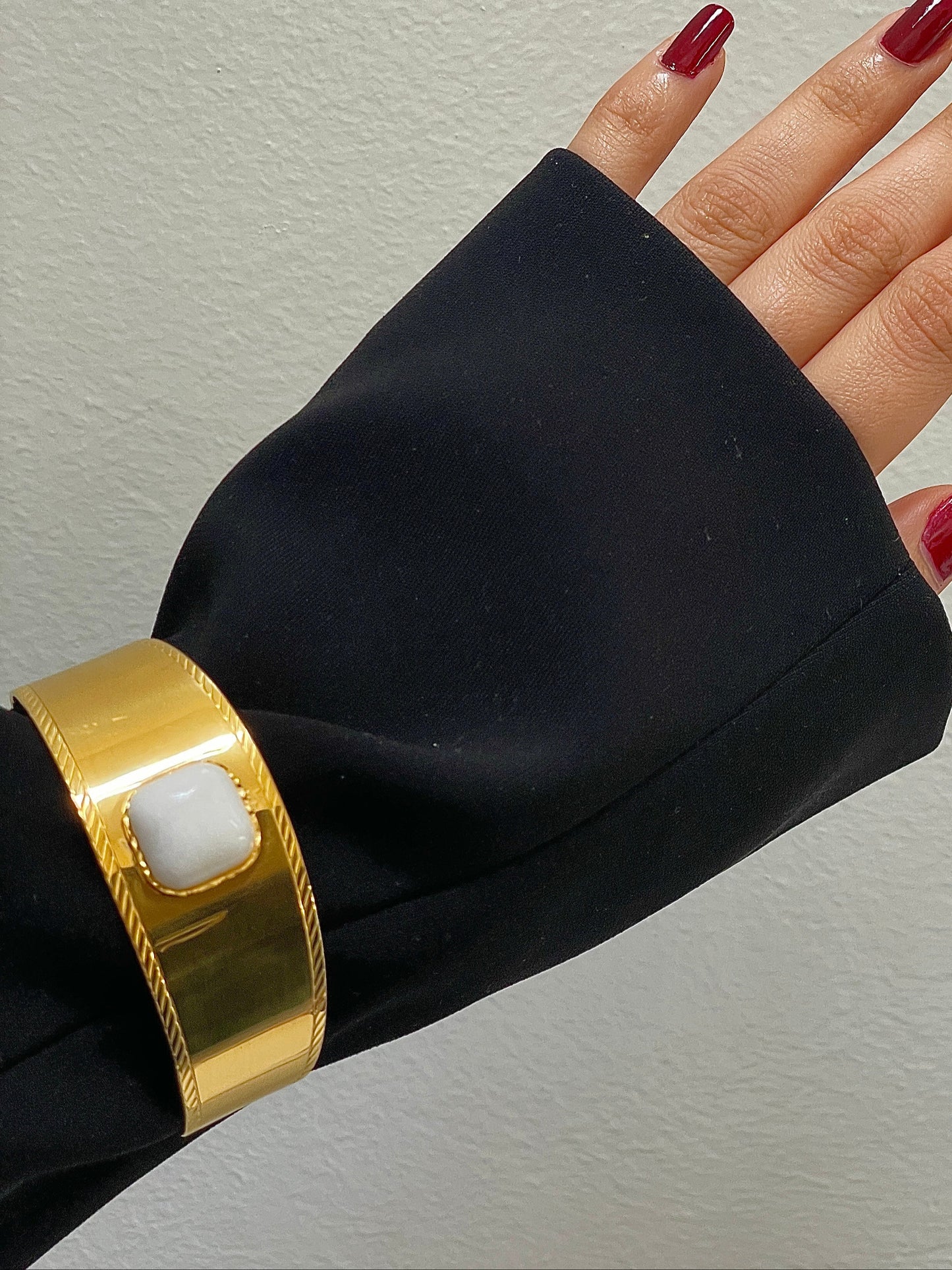 Bracelet manchette JANINE - LAMSATI GALERIE