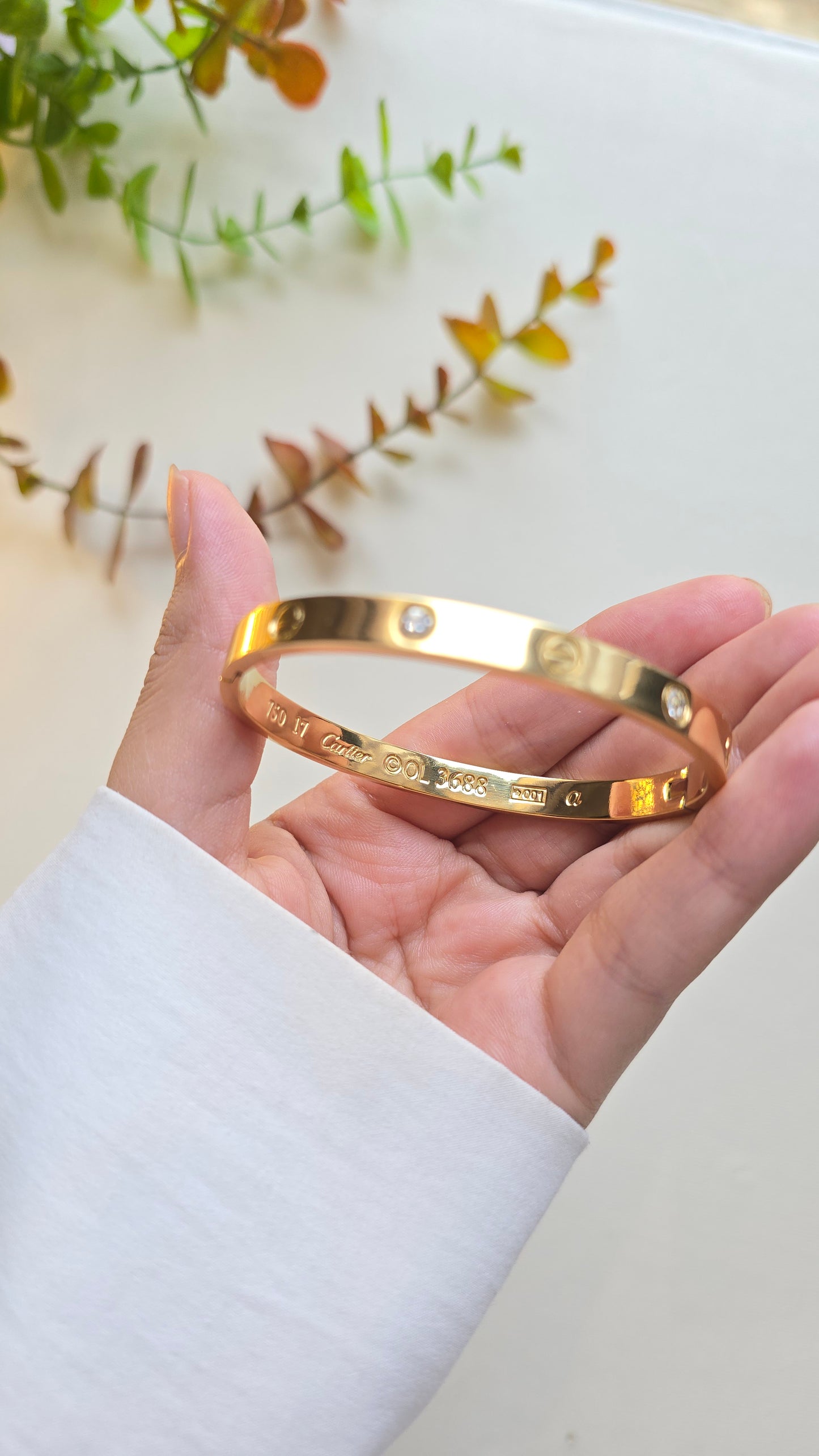 Bracelet LOVE - Strass