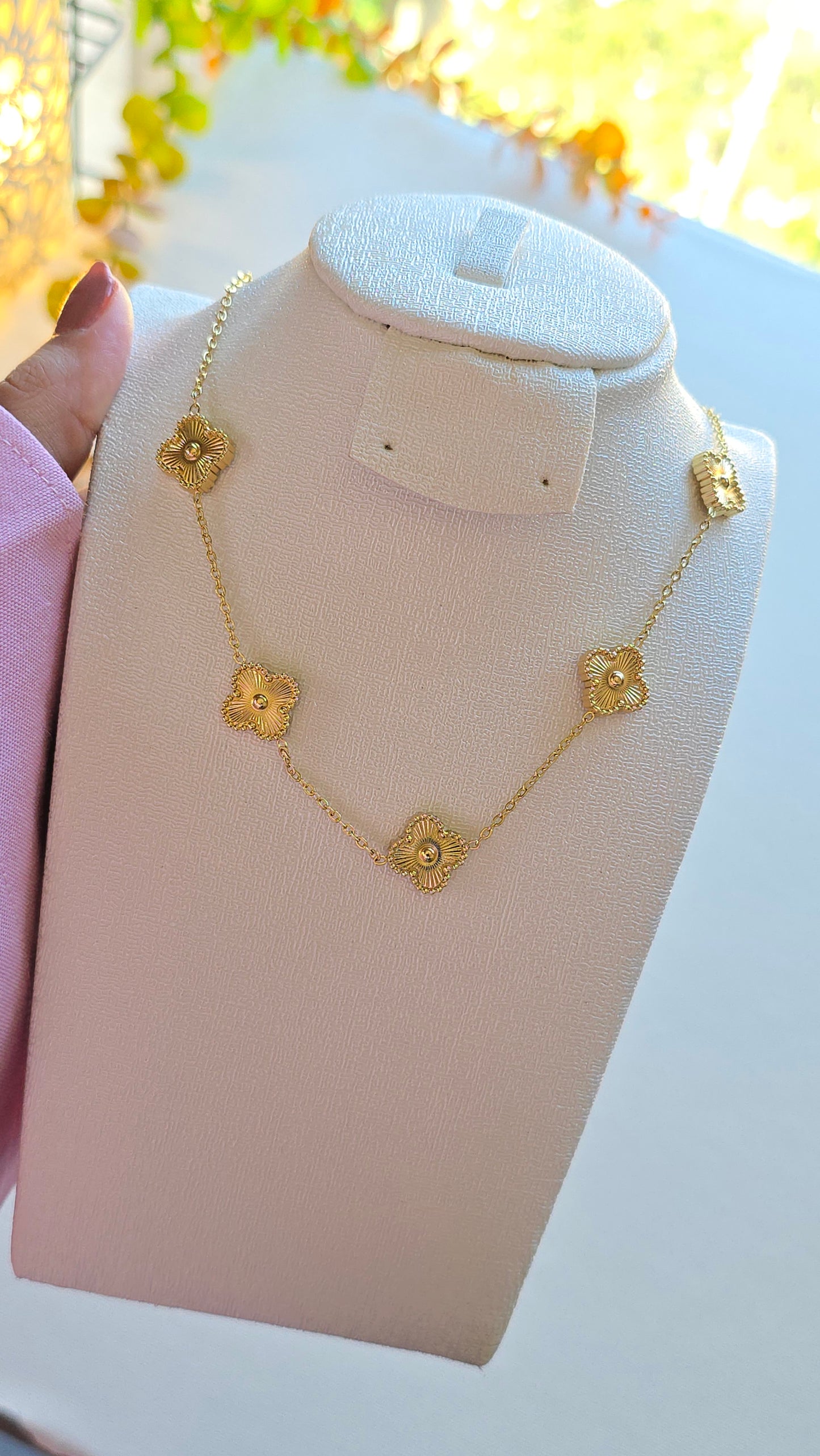 Collier Trèfles
