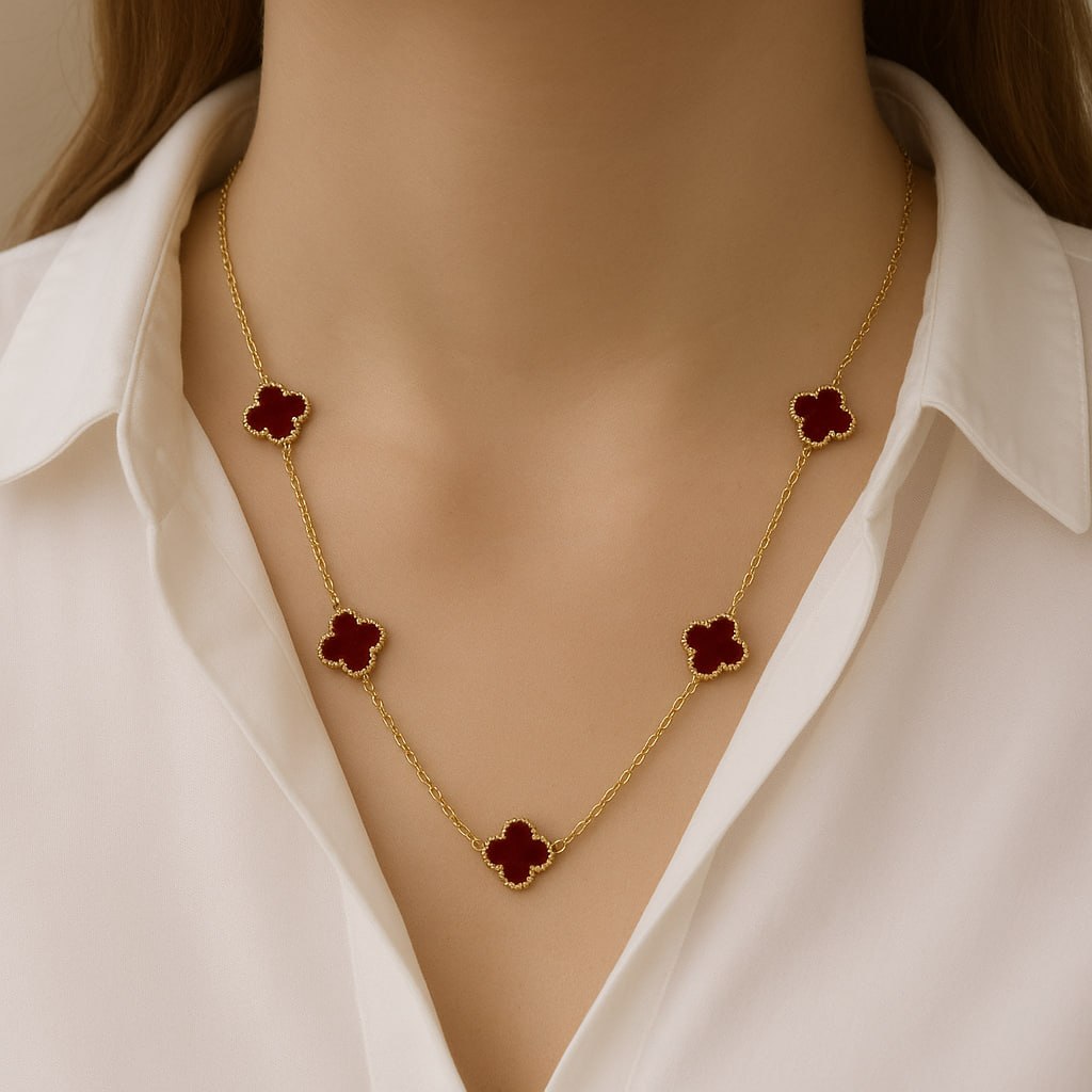 Collier Trèfles