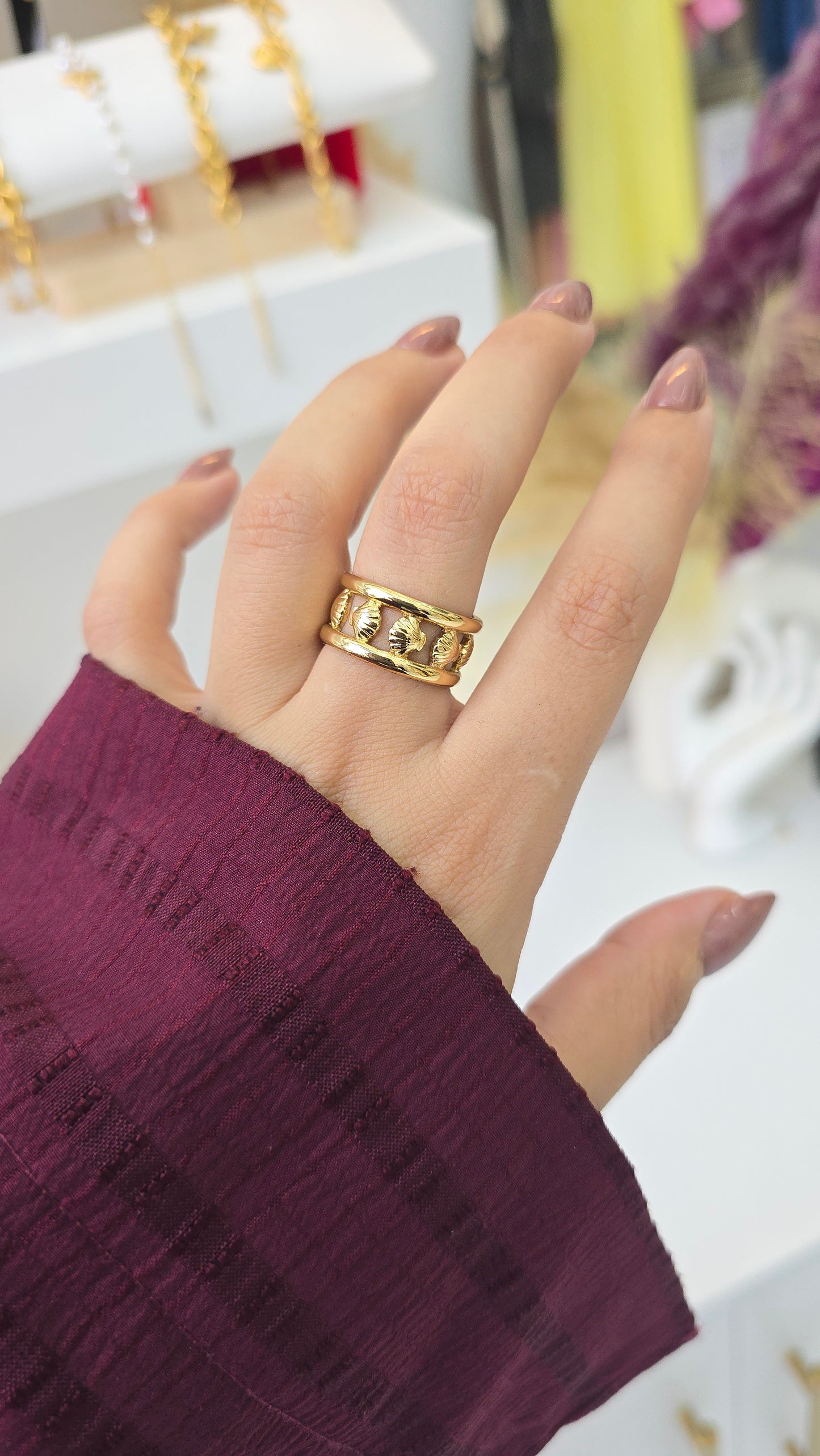 Bague COQUILLA