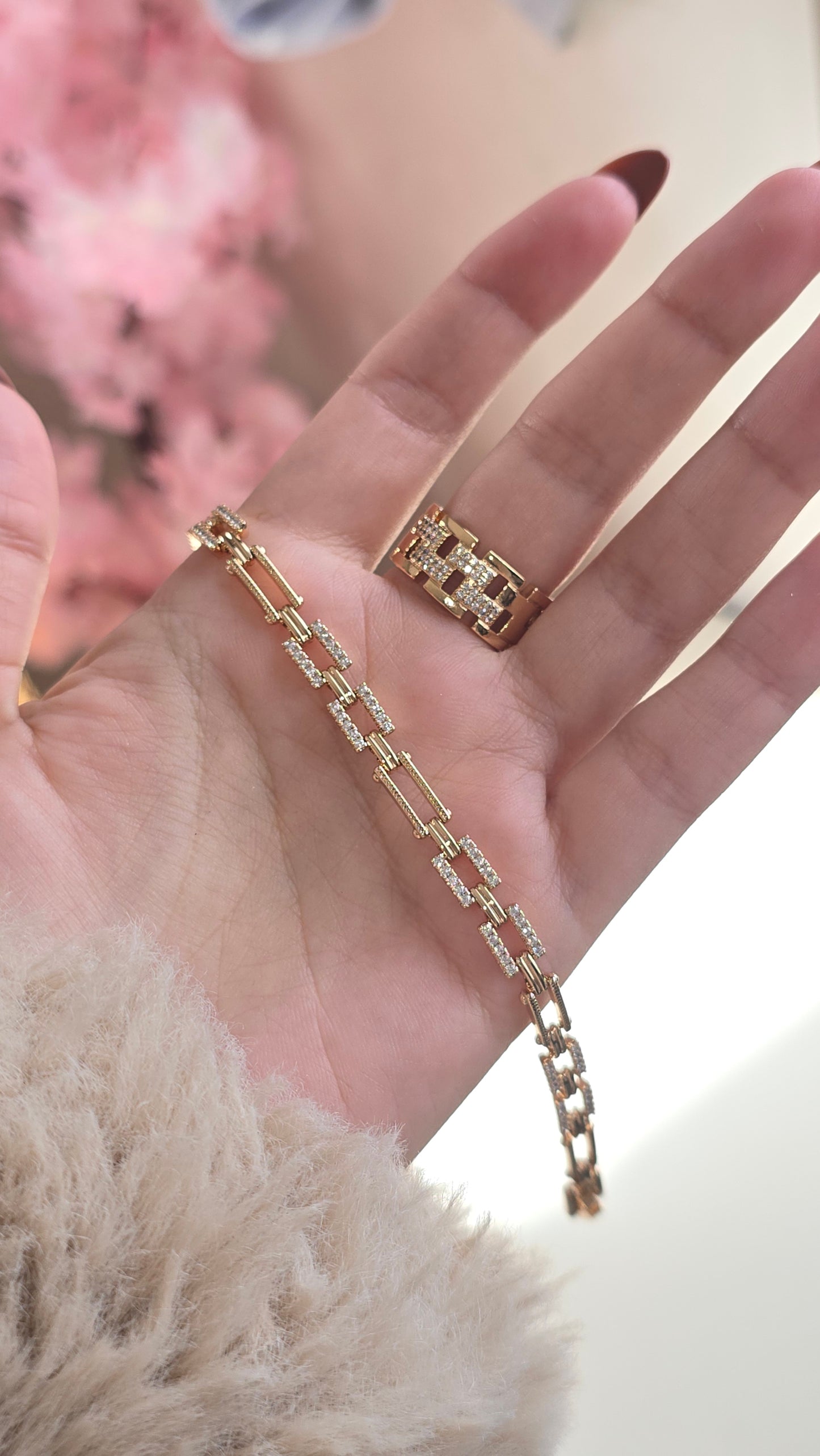 Gourmettes HALA - Rose Gold