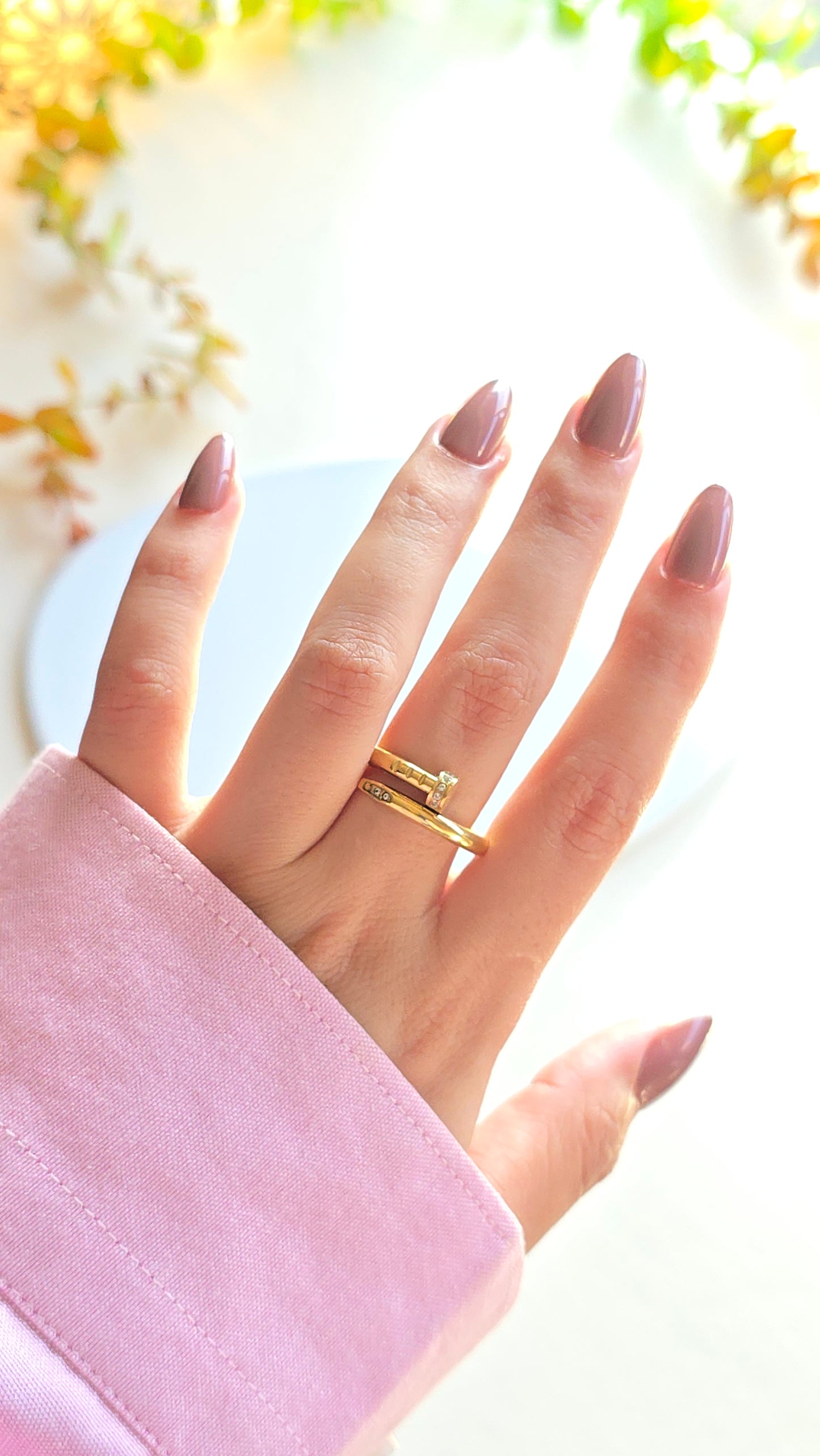 Bague Clou - Strass