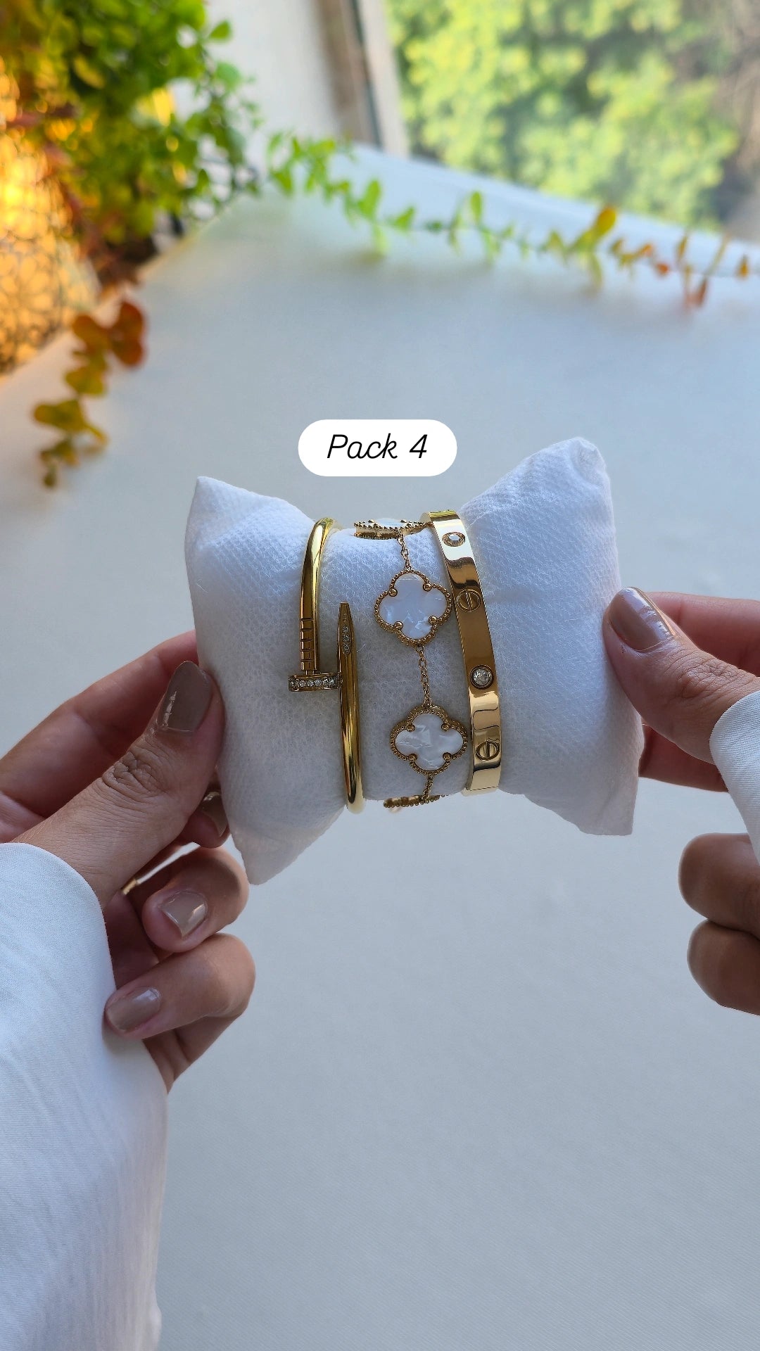 Pack trio : 2 bracelets + gourmette tendances