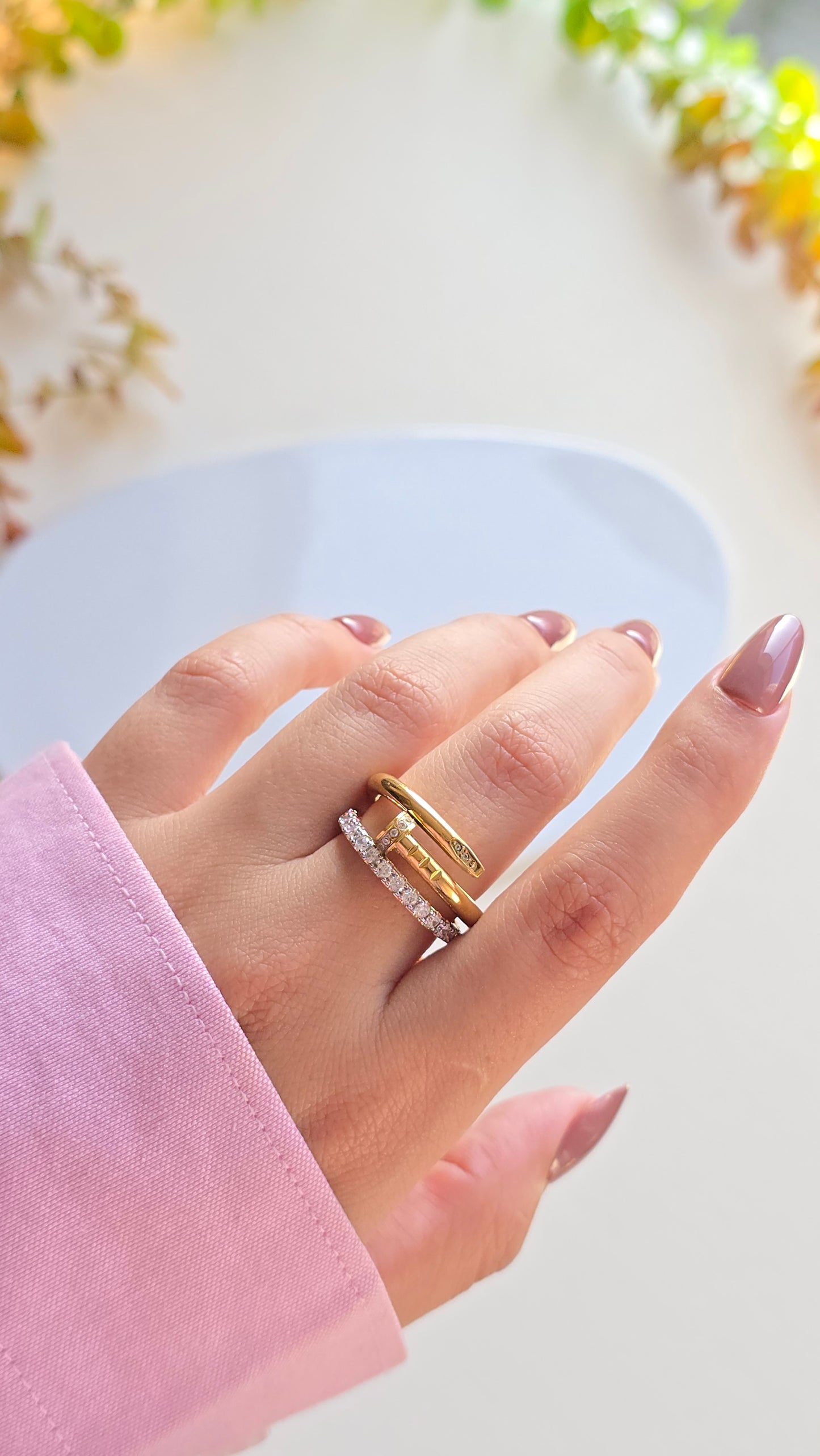 Bague Rivière