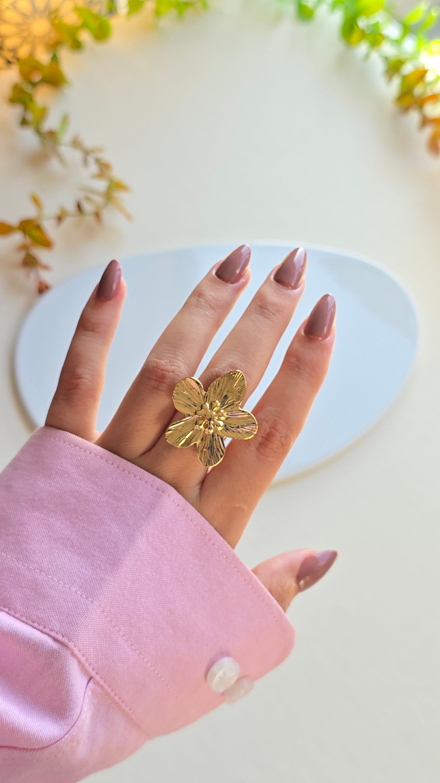 Bague Flora M