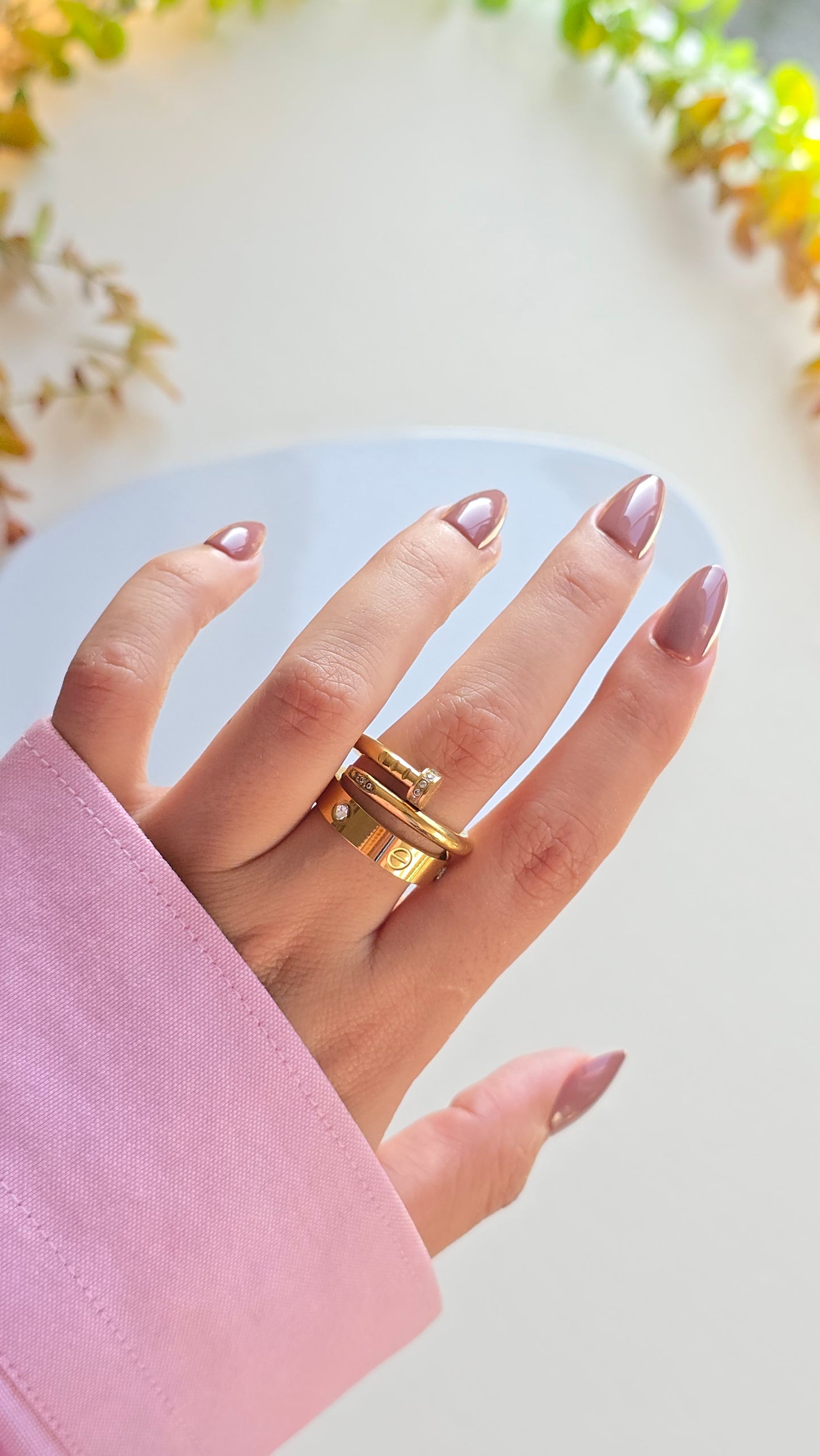 Stack 2 Bagues - Love & Clou