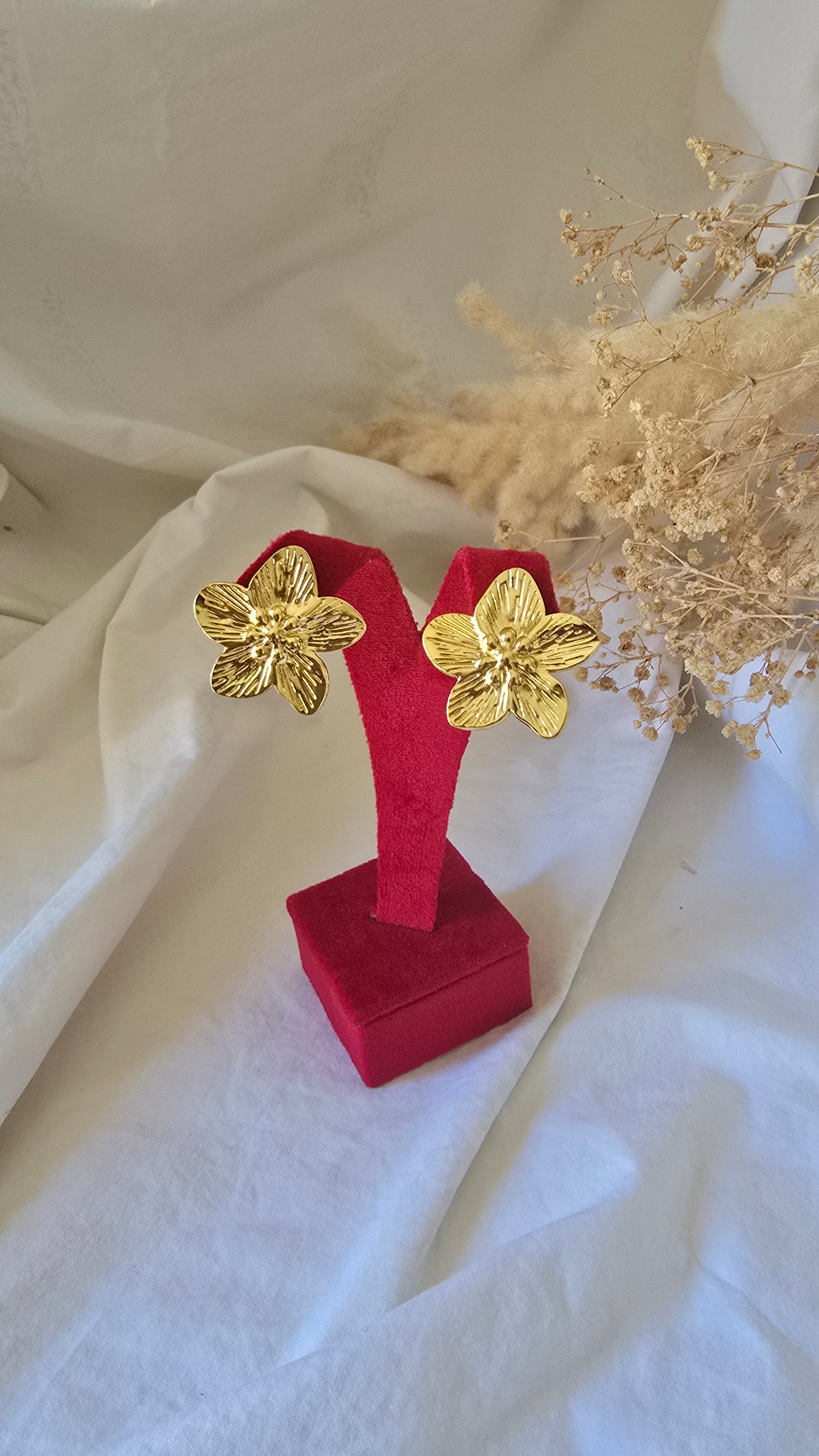 Boucles d'oreille FLORA