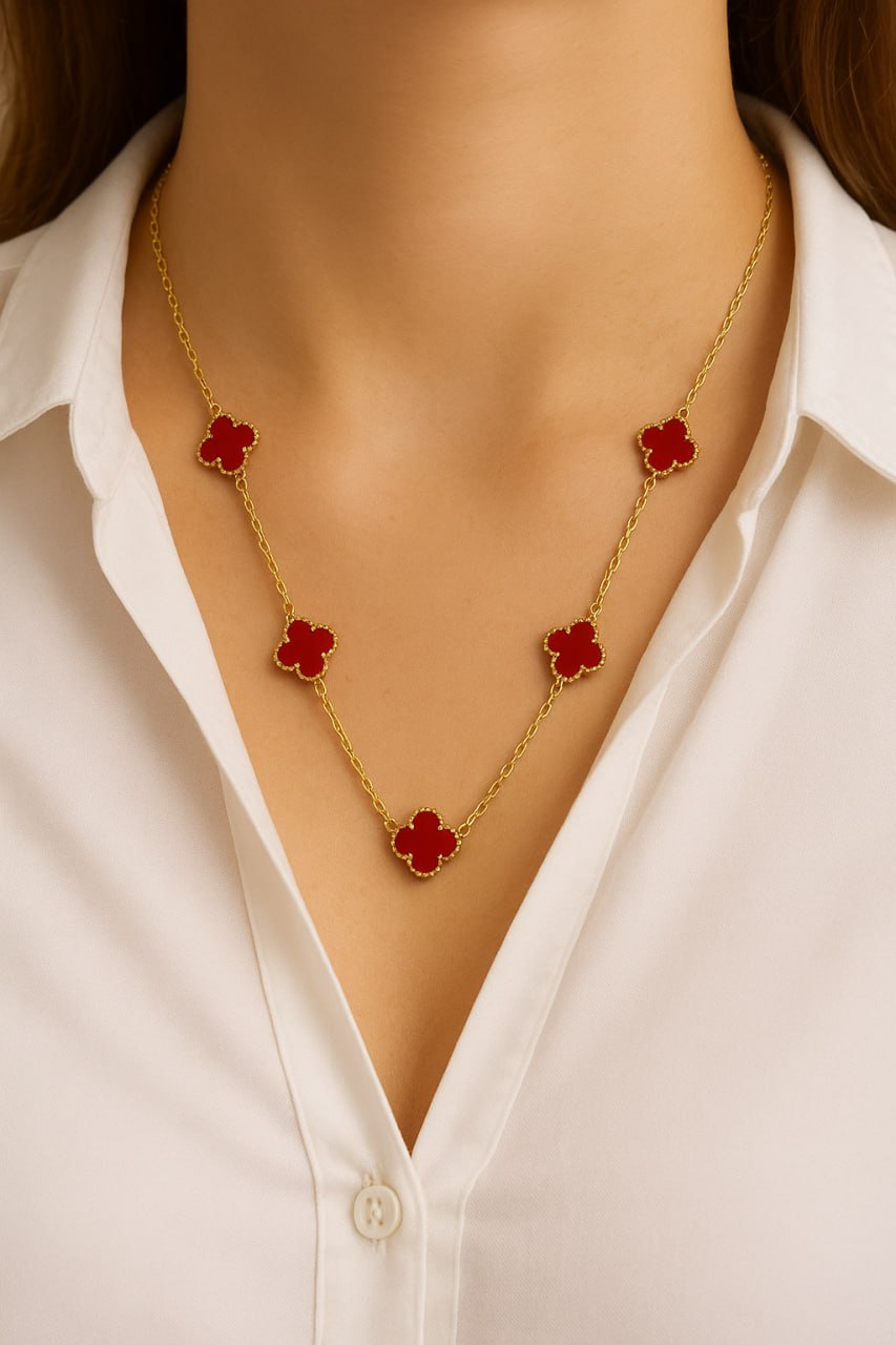 Collier Trèfles