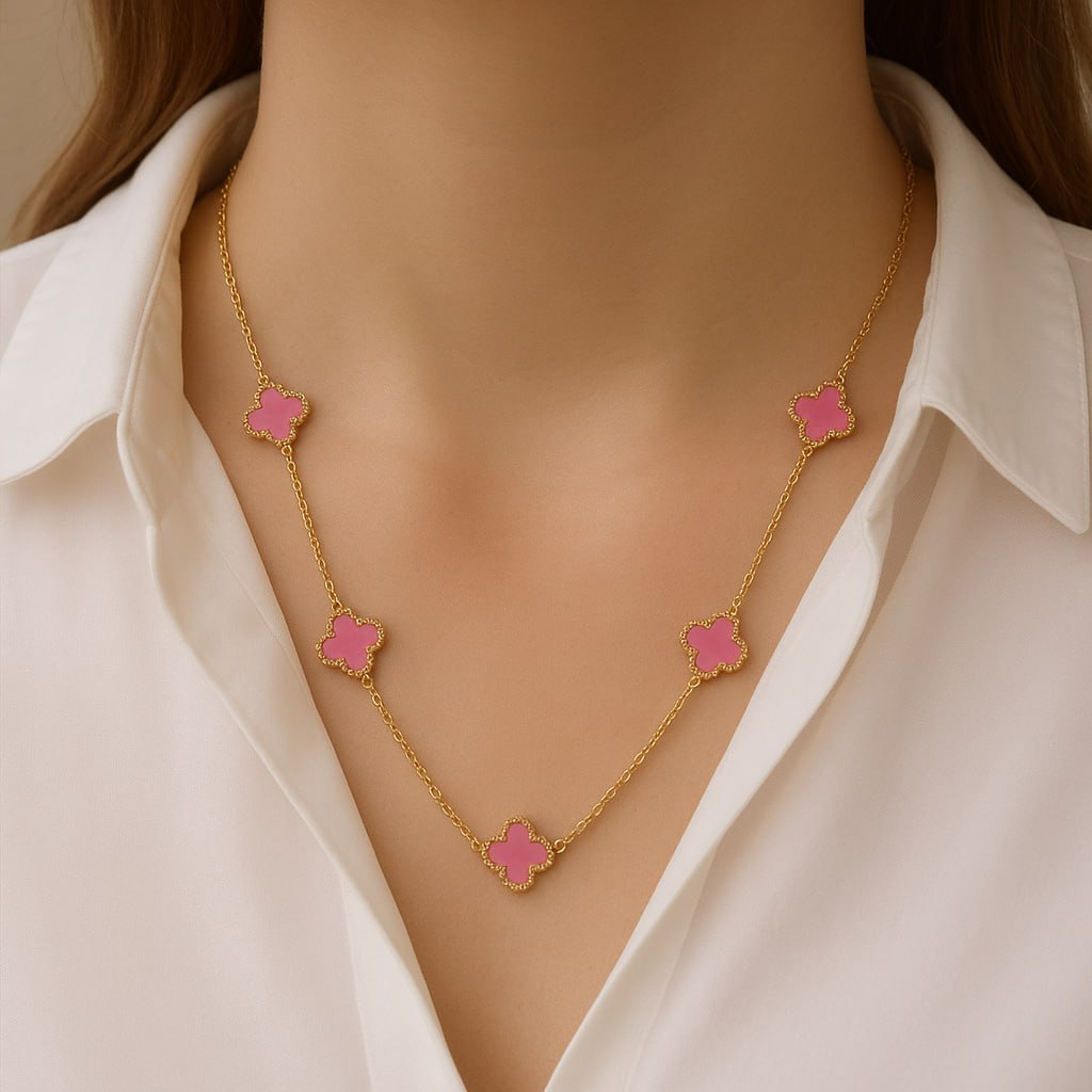 Collier Trèfles