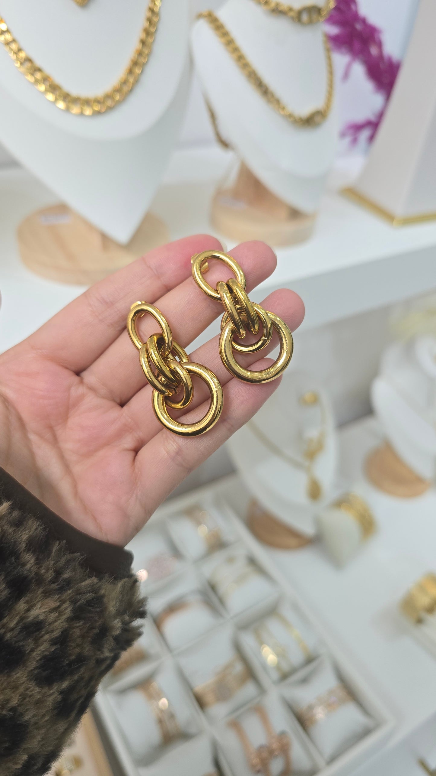 Boucles d'oreilles Estelle