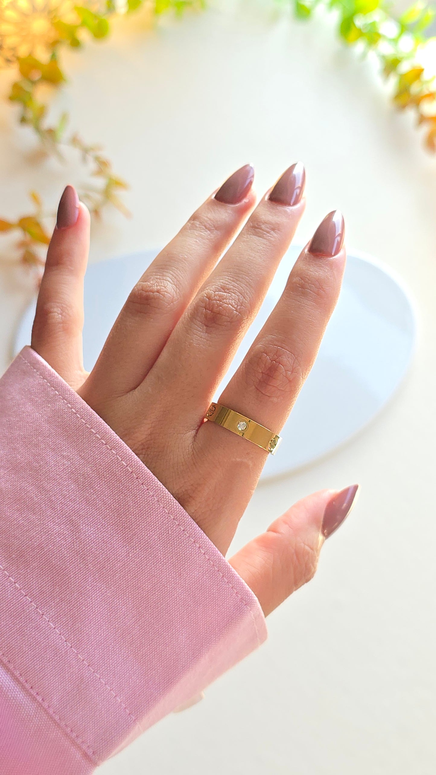 Bague LOVE - Strass
