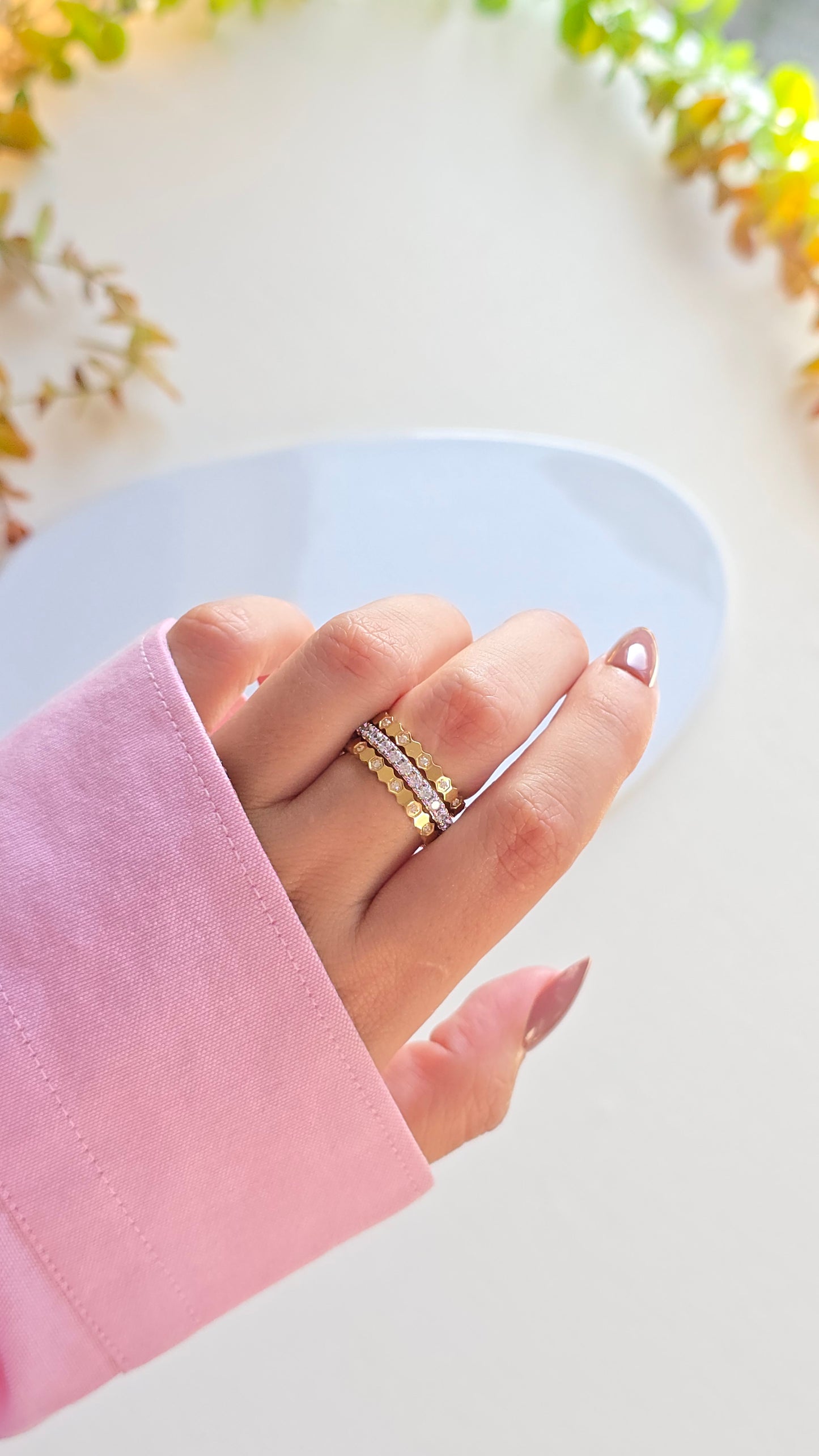 Bague Rivière