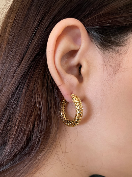 Boucles d'oreille LUNA - LAMSATI GALERIE