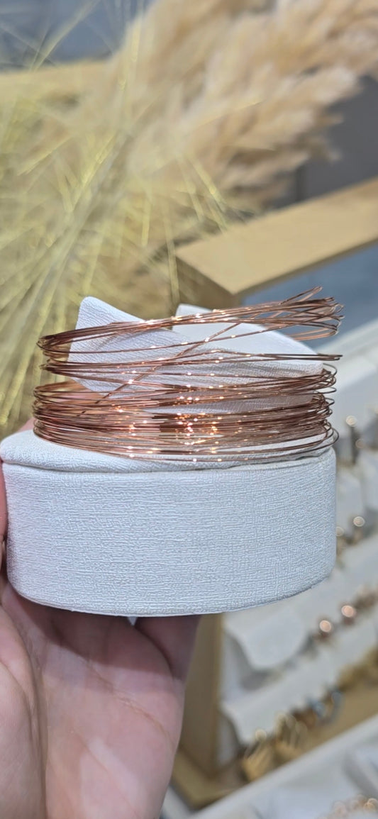 Sertla Simple - 40 bracelets rose gold