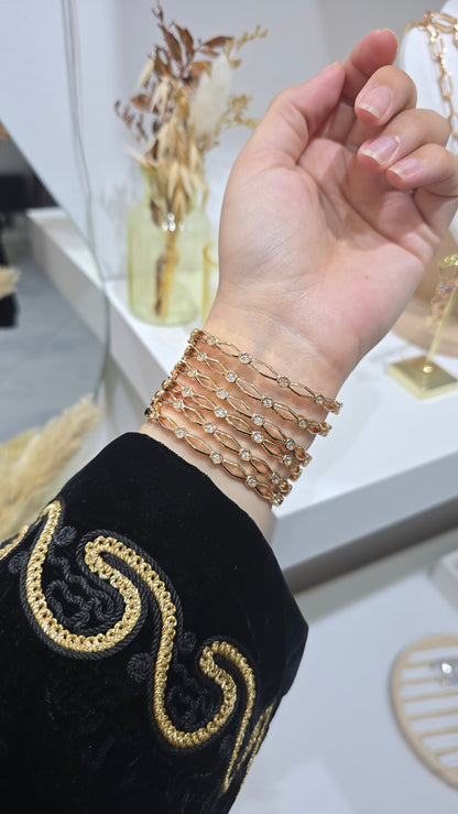 Bracelets Sertla "MIRA" - Rose Gold
