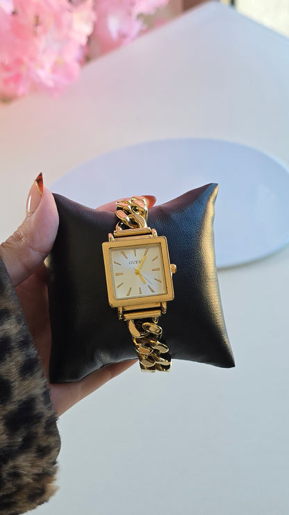 Montre Chaine Carré