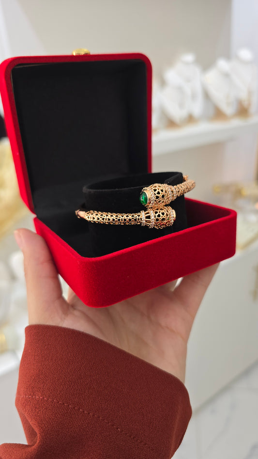 Bracelets Snake en Bronze