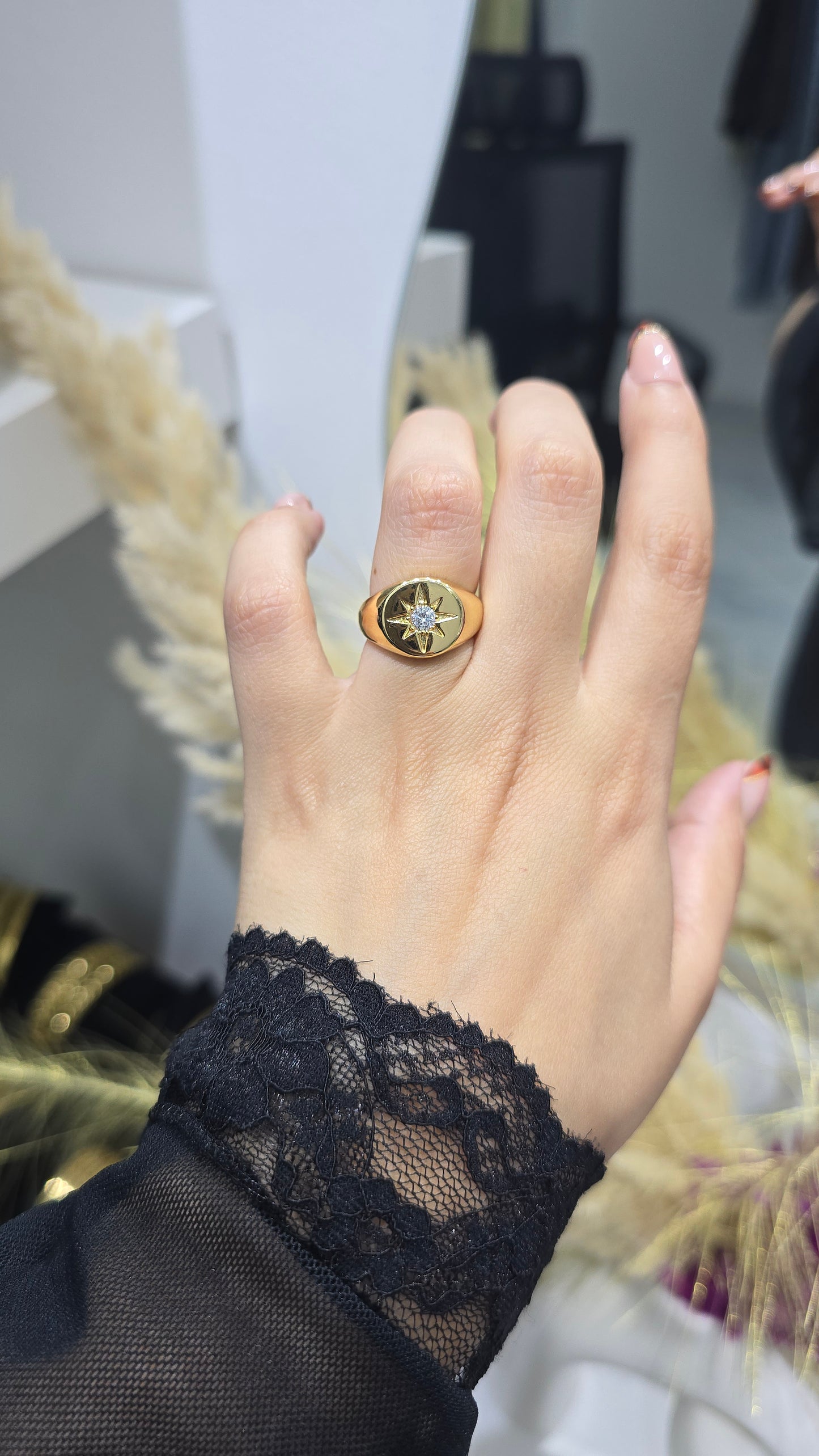 Bague chevalière NAJMA