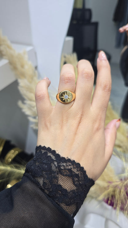 Bague chevalière NAJMA