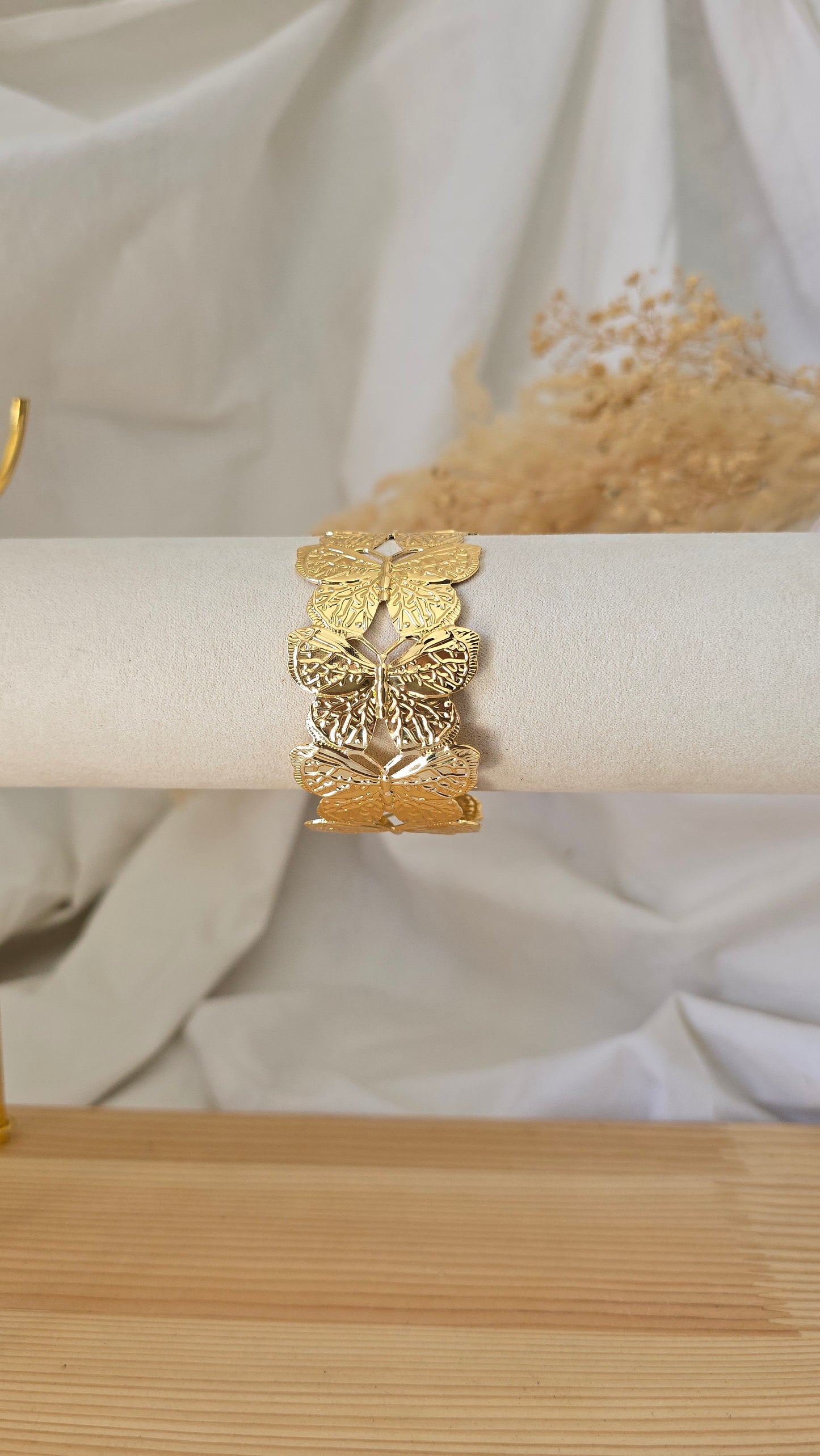 Bracelet manchette Papillon