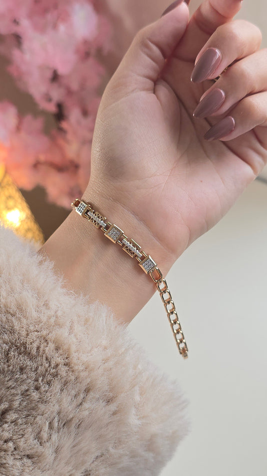 Gourmette Élégance - Rose Gold