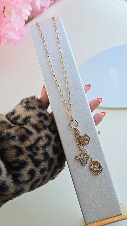 Sautoir Abeille - Rose Gold