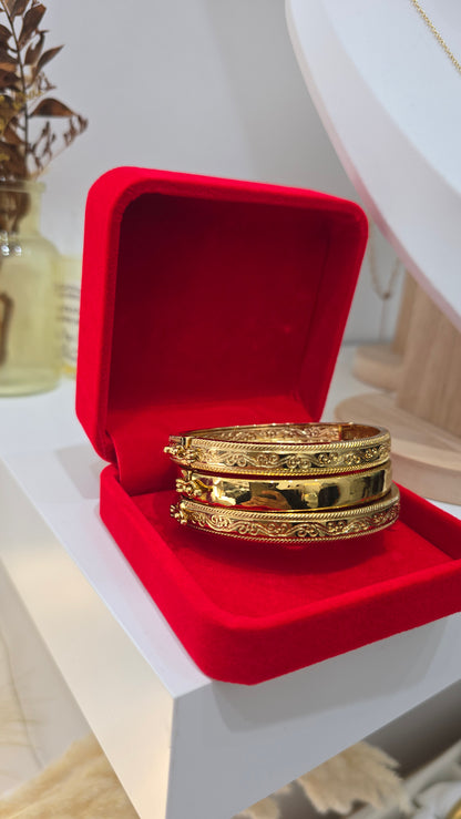 3 bracelets صويري بدون الخاتم