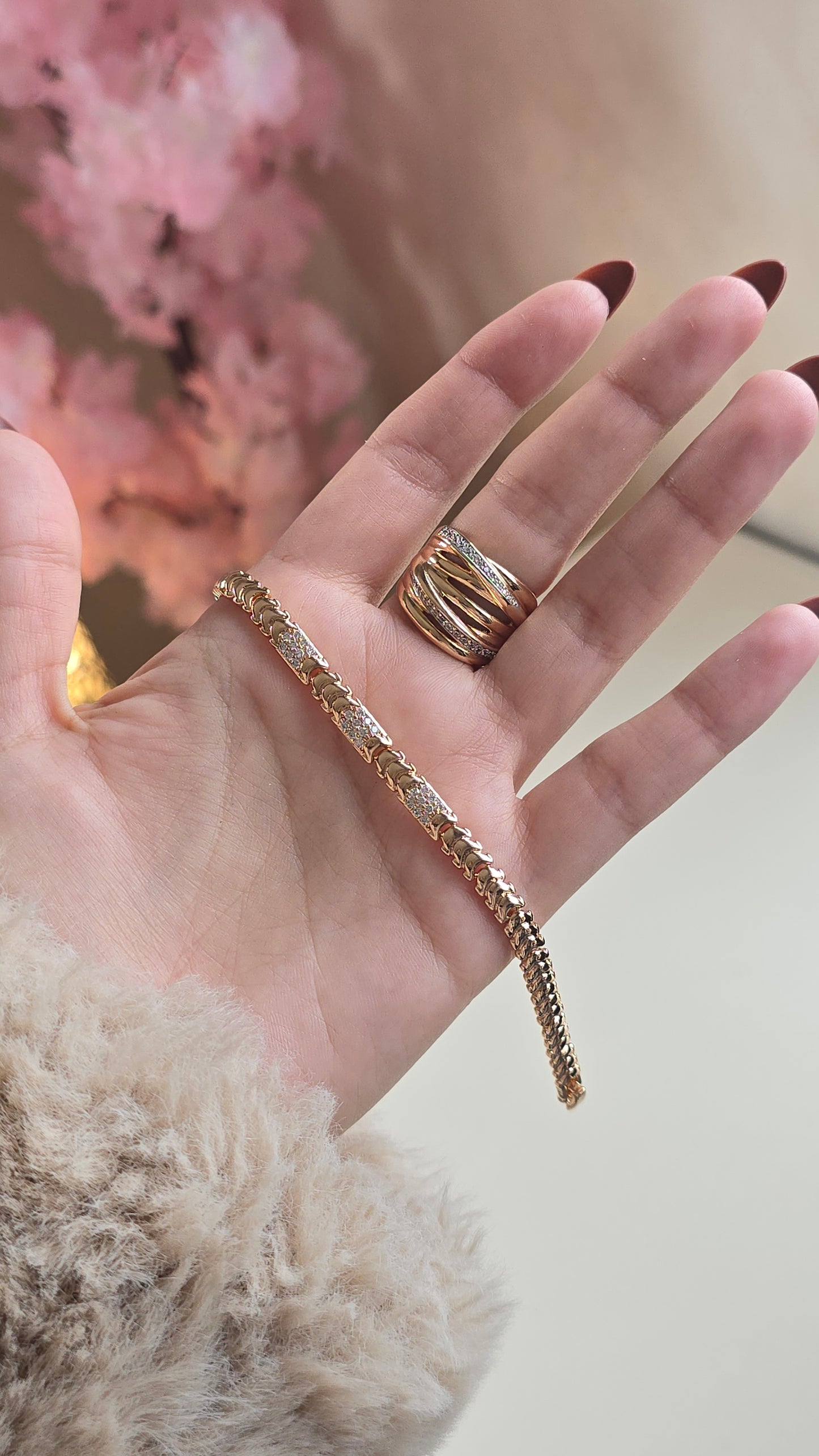 Gourmette AURA Rose Gold