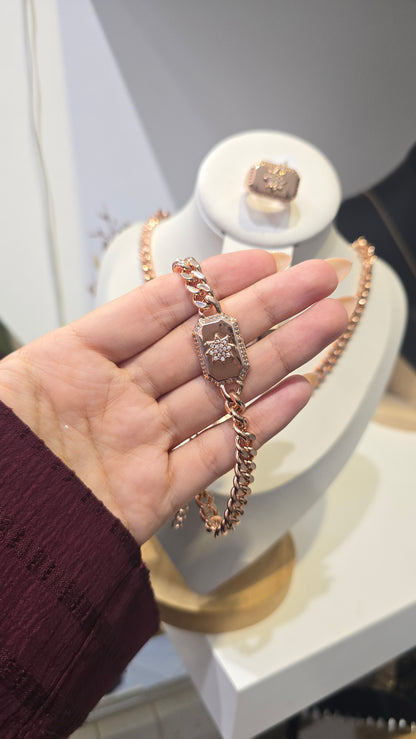 Ensemble VELORIA - Rose gold