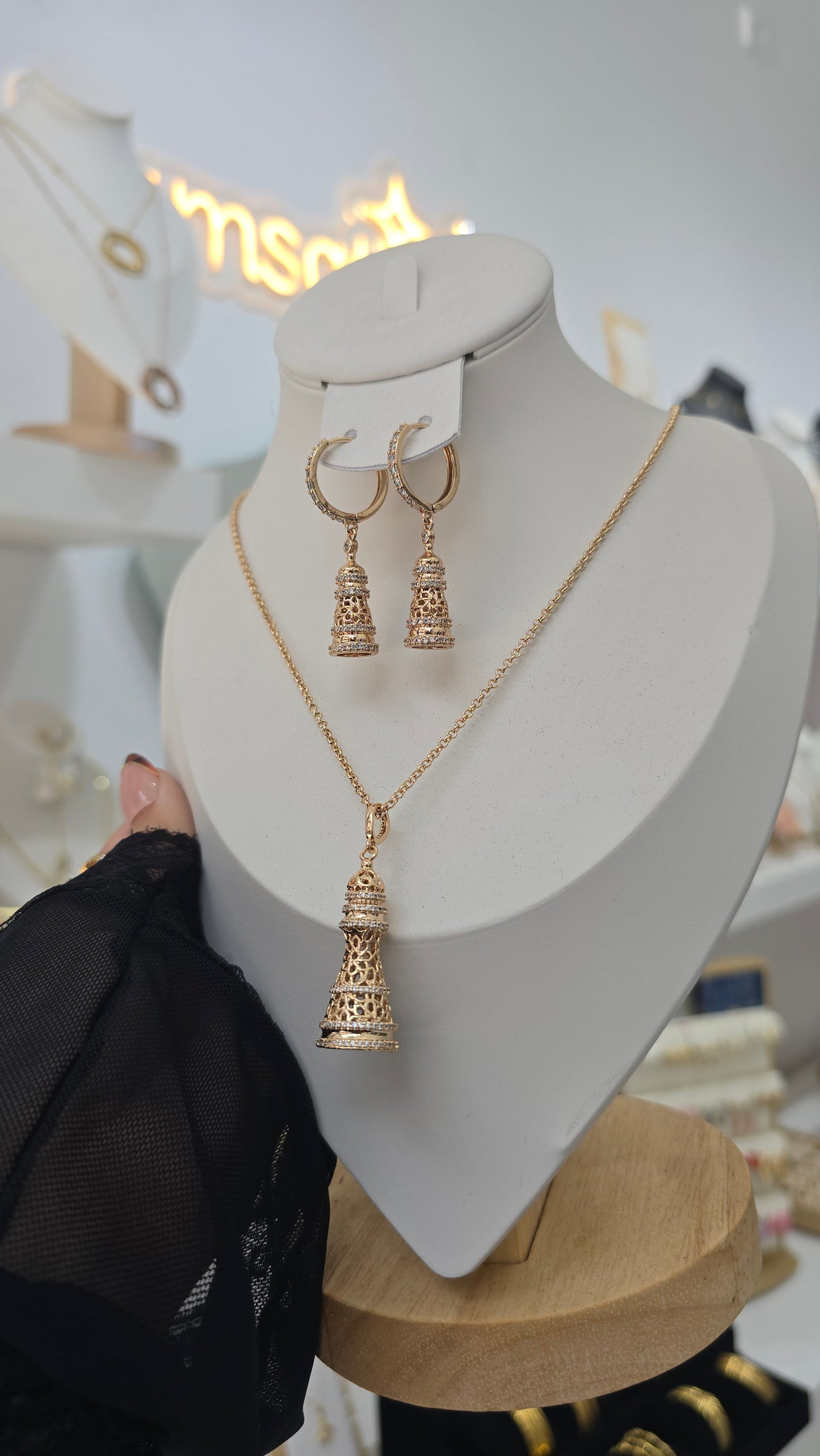 Boucles + Sautoir