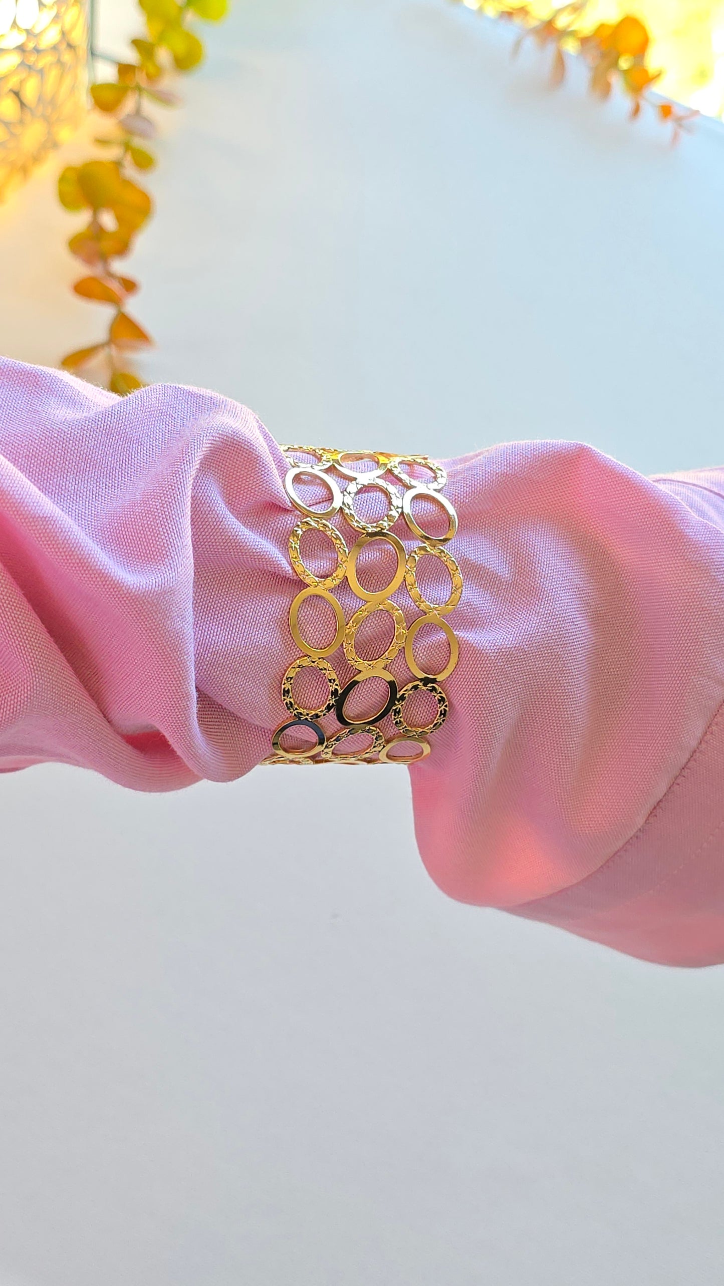 Bracelet manchette Infinity
