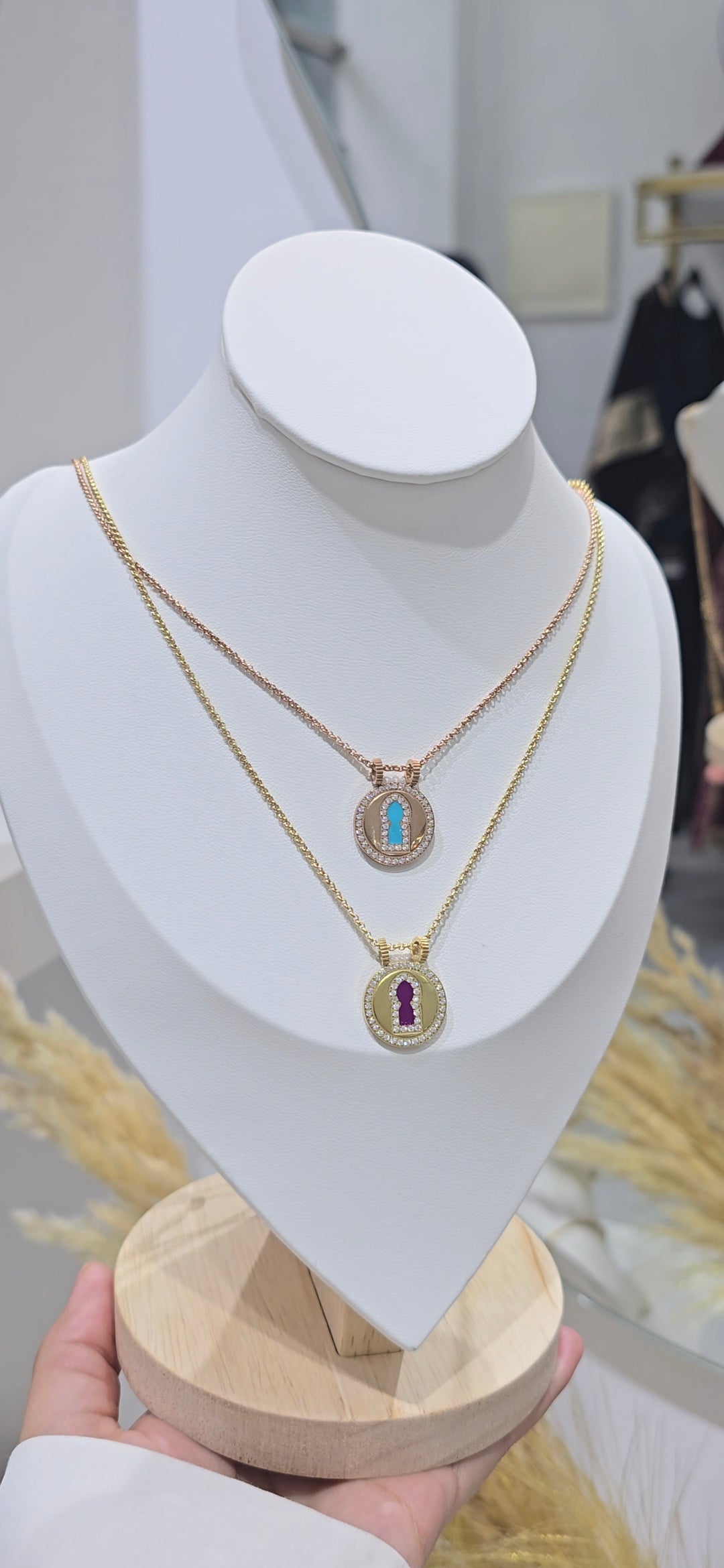 Mini sautoir Bab Menssour