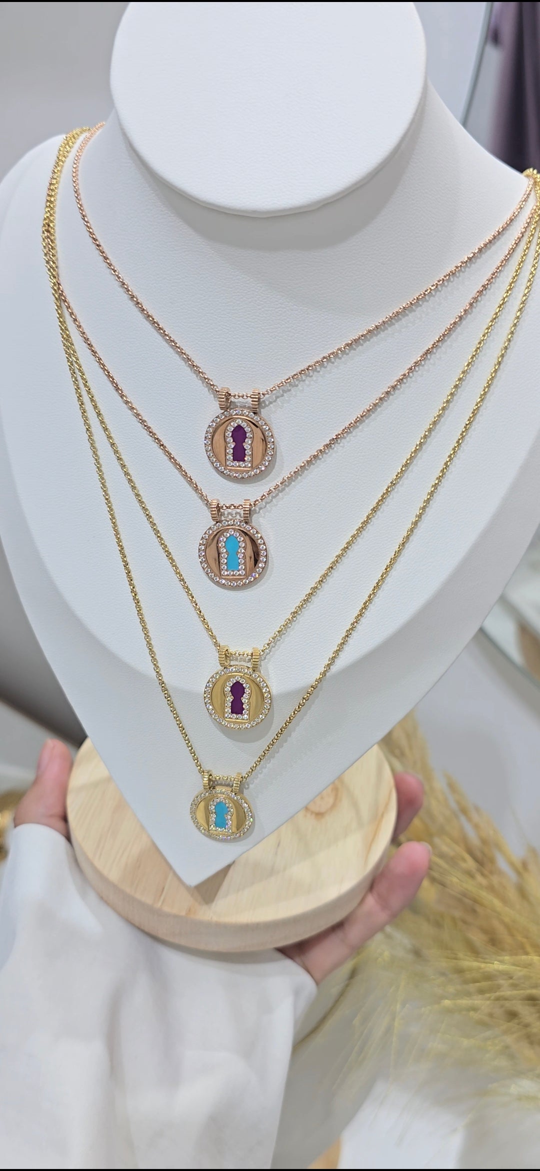 Mini sautoir Bab Menssour