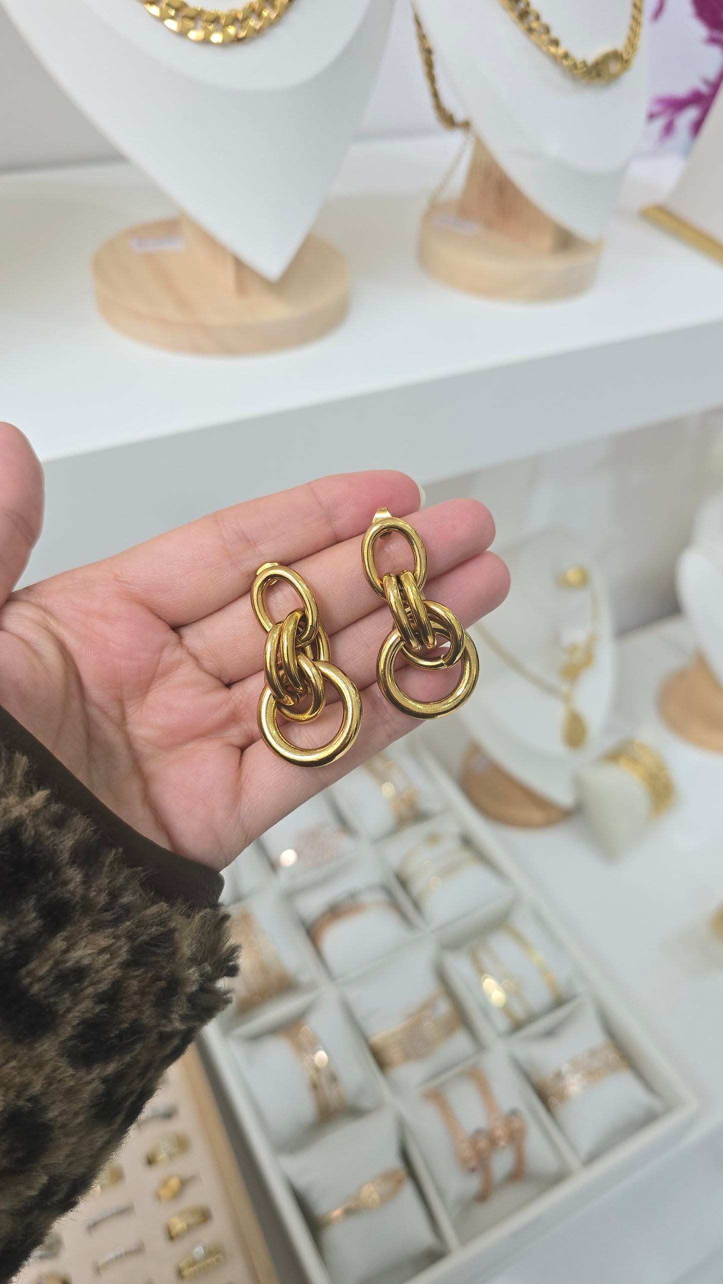 Boucles d'oreilles Estelle