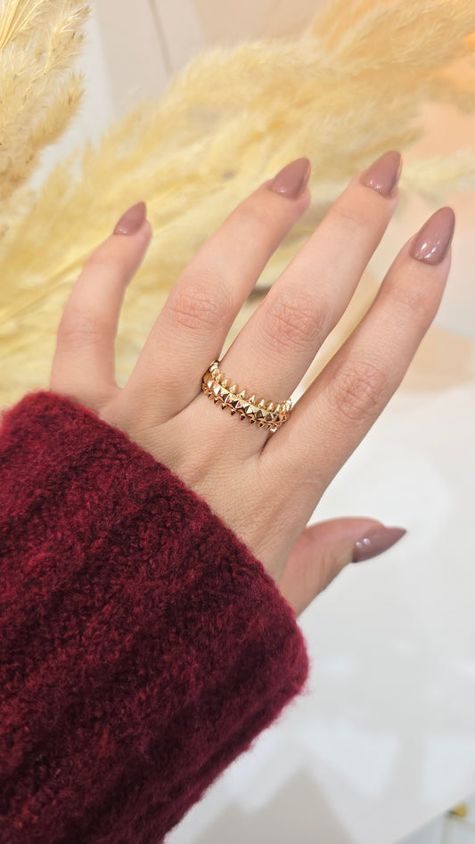 Bague Clash Rose Gold