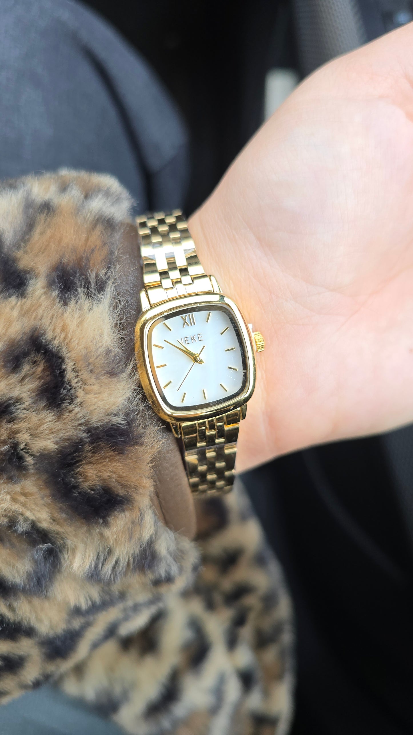 Montre Signature Rectangulaire