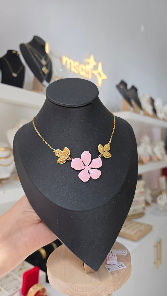 Collier Fleur Sakura 🌸