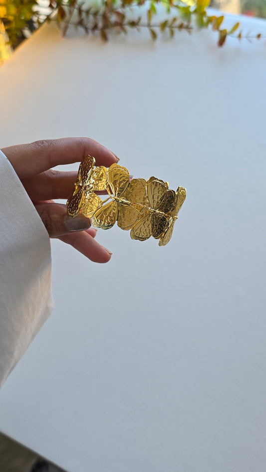 Bracelet manchette Papillon