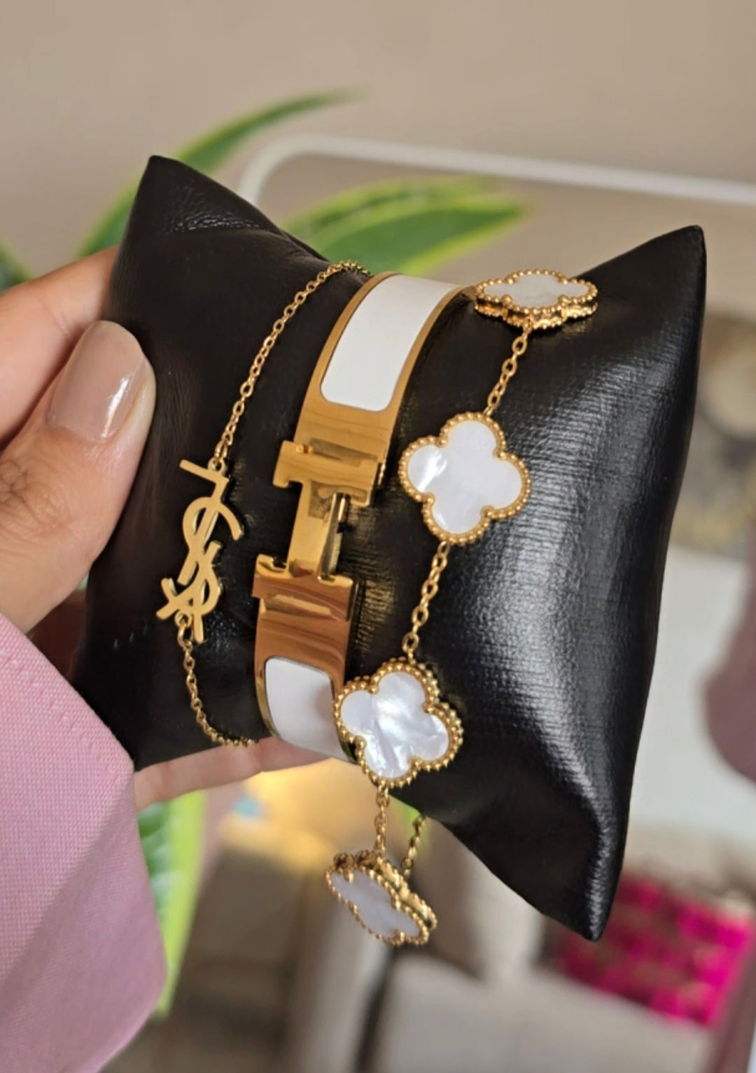 Pack Trio – 2 Gourmettes + 1 Bracelet pour moins de 198DH