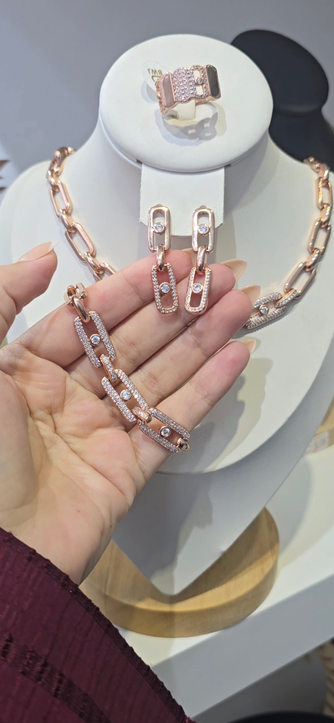 Ensemble LUXURY - rose gold