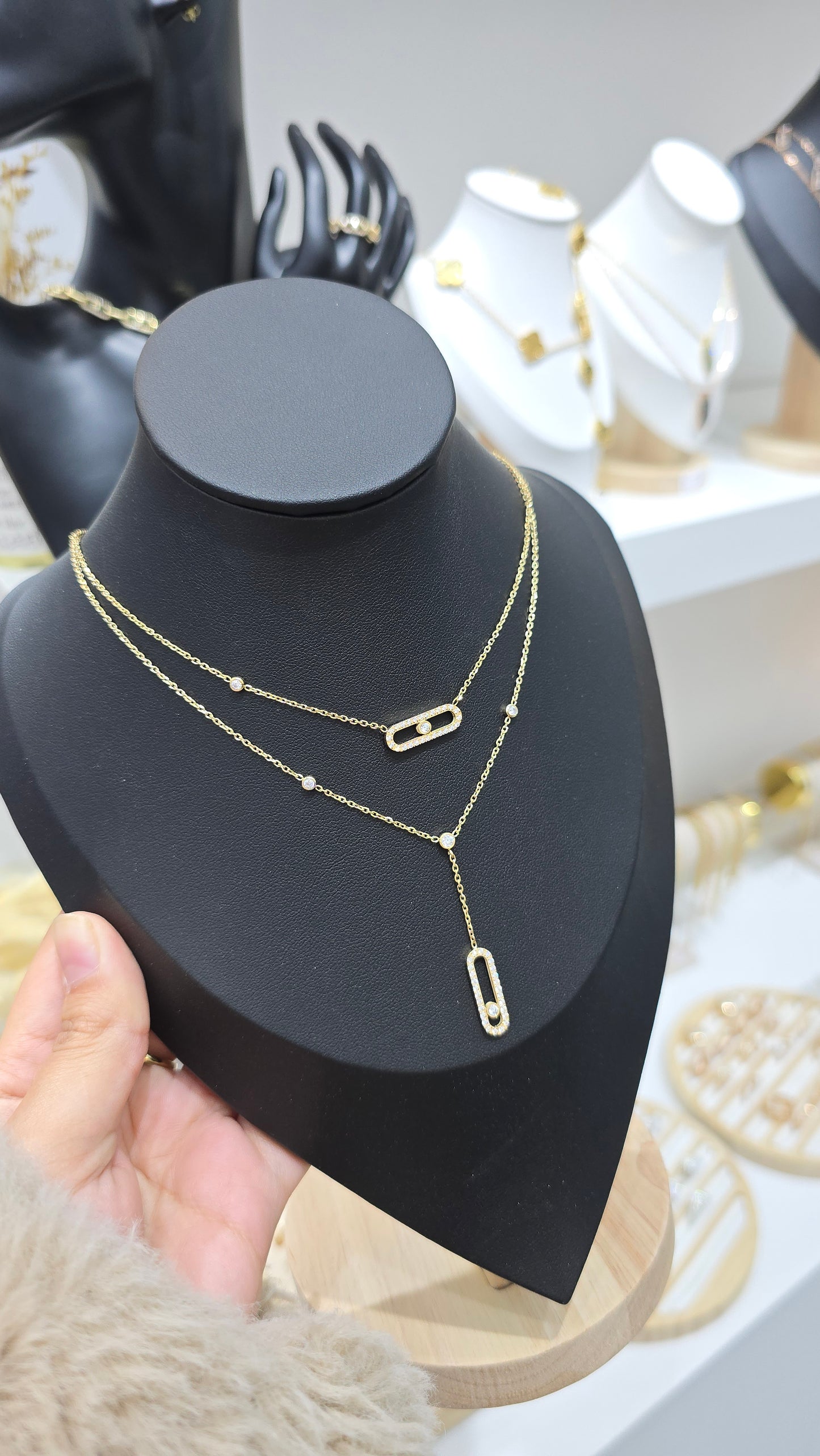 Collier double rang