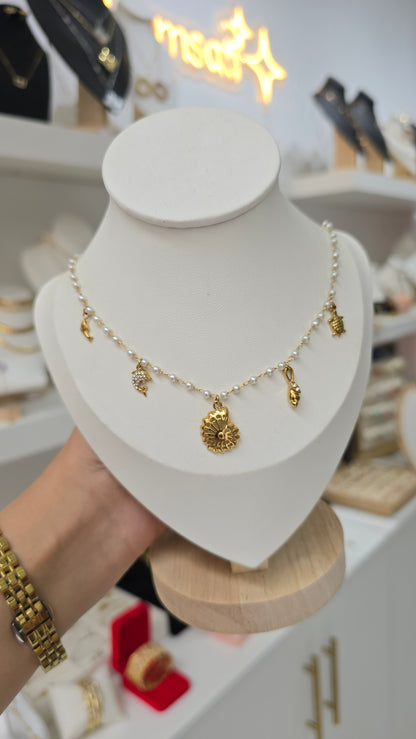 Collier Perles Océane