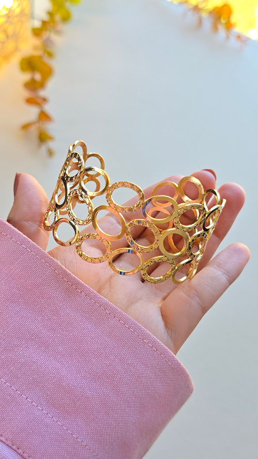 Bracelet manchette Infinity