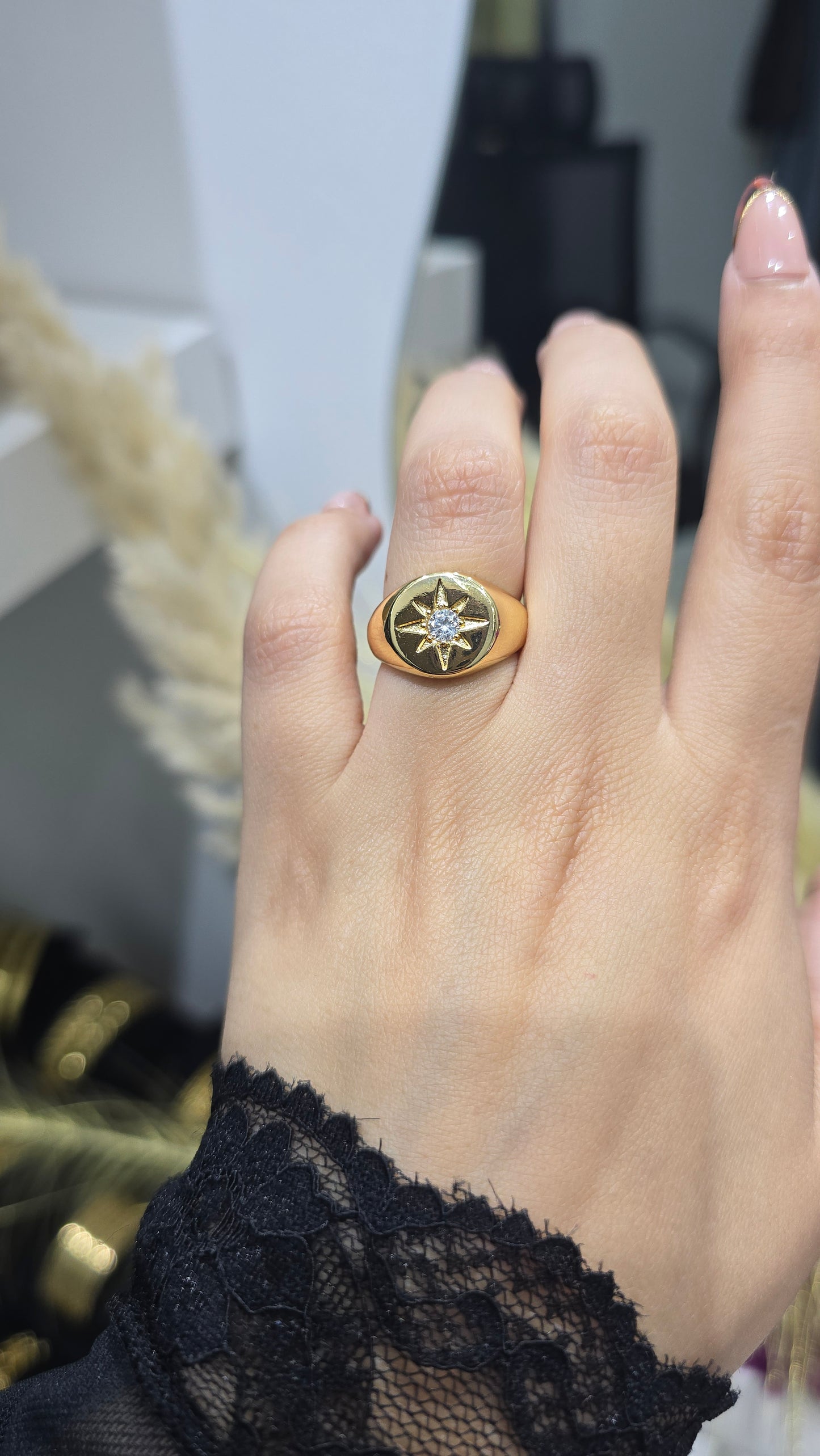 Bague chevalière NAJMA