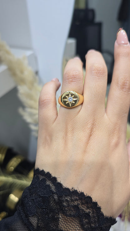 Bague chevalière NAJMA