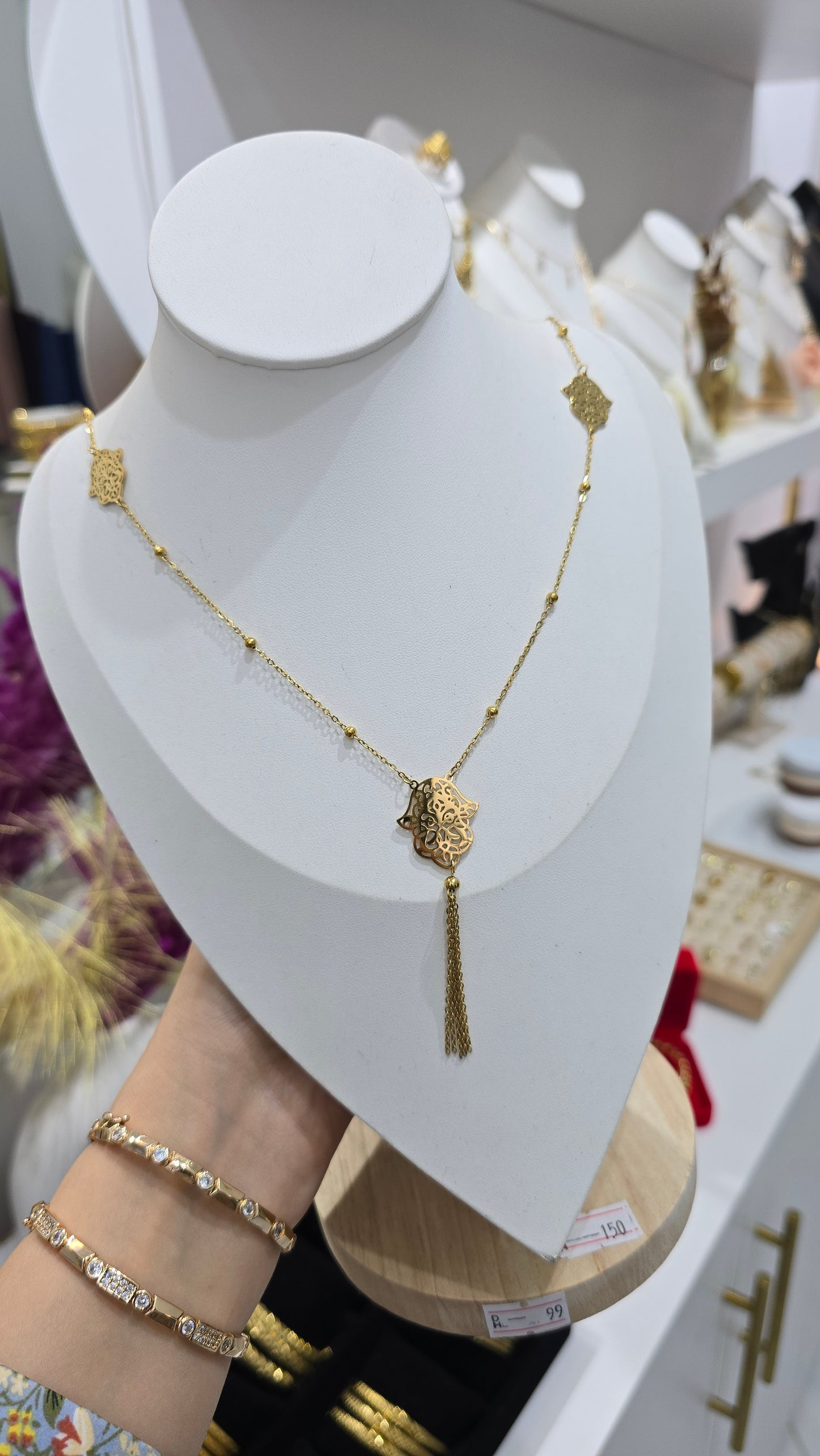 Sautoir KHAMSSA Pendentif