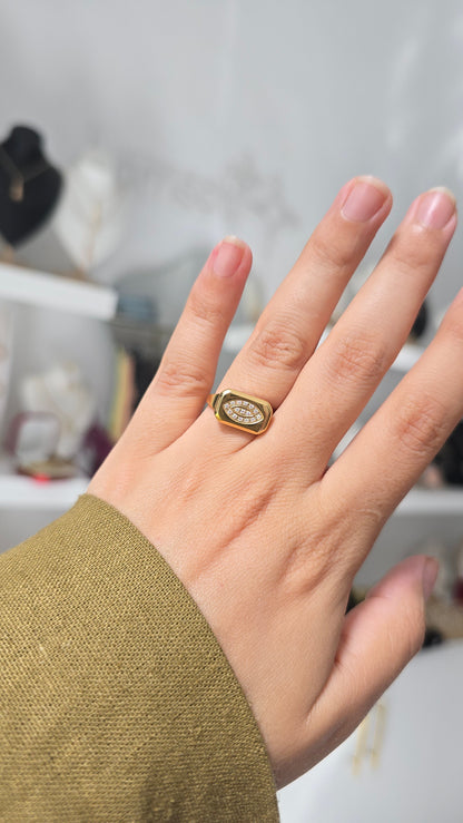 Bague chevaliere LAMA