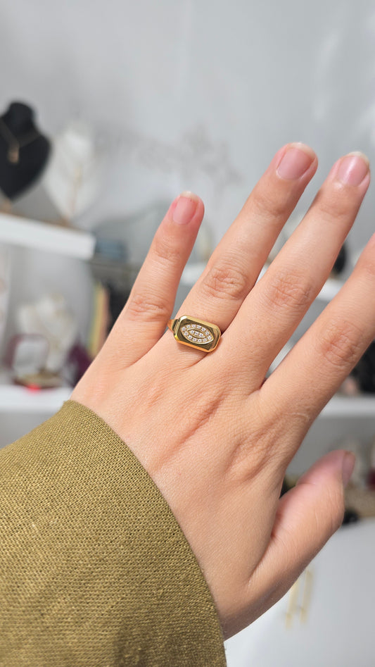 Bague chevaliere LAMA