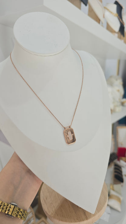 Collier KHMISSA M3 rose gold
